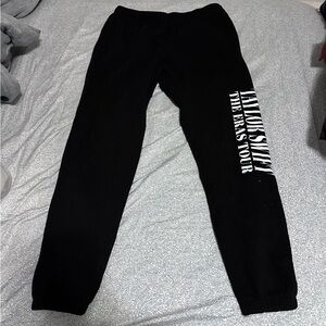 Black Taylor Swift Eras Tour Sweatpants
